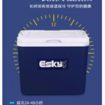 esky车载保温箱小型冰箱户外便携保冰箱冷藏箱外卖箱摆摊小冰箱